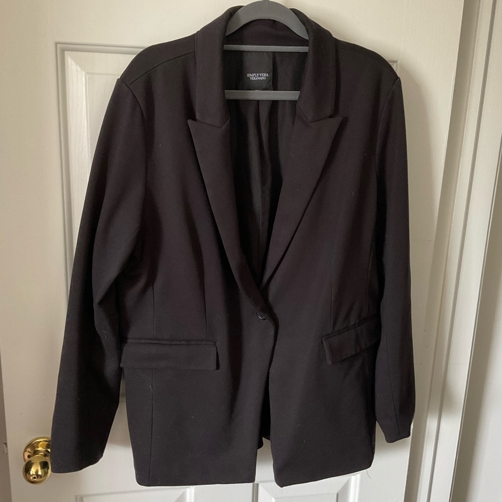 Simply Vera Vera Wang Blazer, Size XL